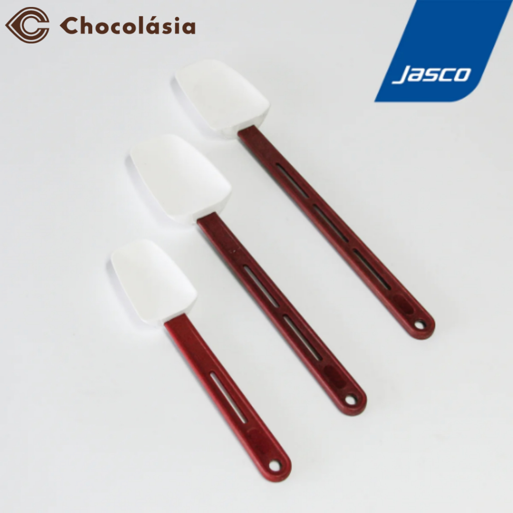 ไม้พายทนความร้อน, แบบทัพพี ด้ามแดง High Heat Spatulas, Spoon shape (JASCO)
