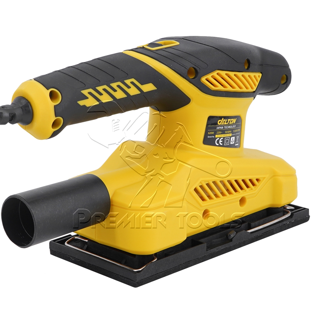 DELTON เครื่องขัดกระดาษทราย (ขัดสั่น) 620W 4 นิ้ว รุ่น OS-9035-DT แถมฟรี! กระดาษทราย 1 แผ่น - รูปที่ 3
