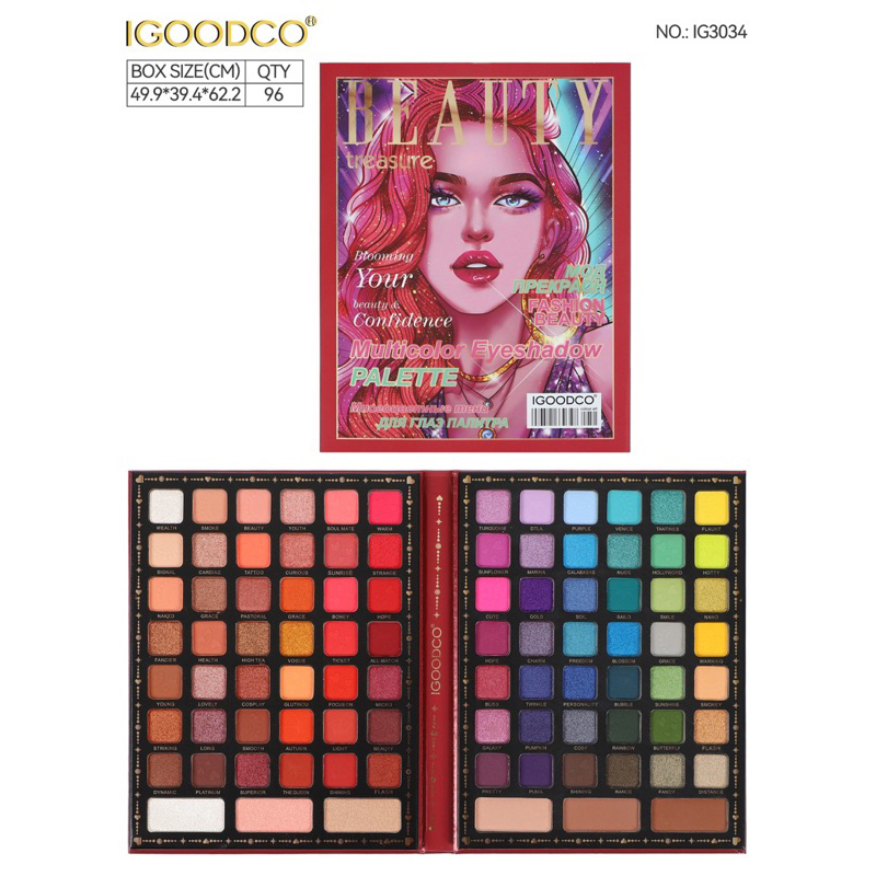อายชาโดว์90สีIGOODCO