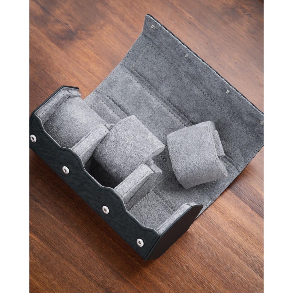 กล่องเก็บนาฬิกา Delugs Prism 3 Slot Travel Case Watch Storage