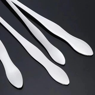 [C041]ช้อนคนด้ามยาว สแตนเลส มีให้เลือก ยาว 20/26cm stirring spoon
