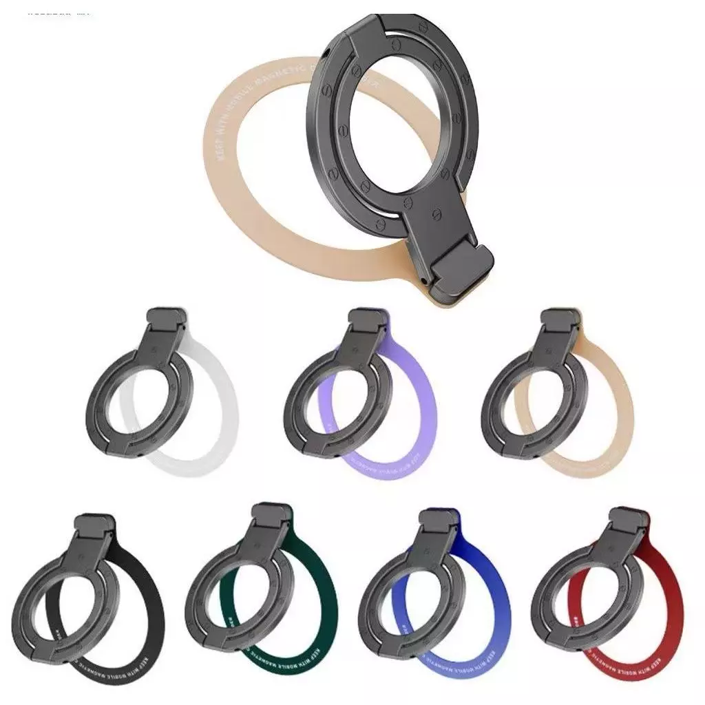 🚚ส่งในไทย🚚 แหวนติดหลังมือถือ แบบบางพิเศษ หมุนได้360องศา MAGSAFE RING HOLDER ขาตั้งโทรศัพท์มือถือ แบบพับได้ หมุนได้