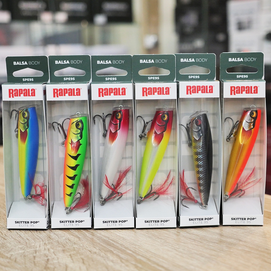 เหยื่อป๊อป Rapala Skitter Pop Elite SPE95 เหยื่อปลอม ป๊อปเปอร์