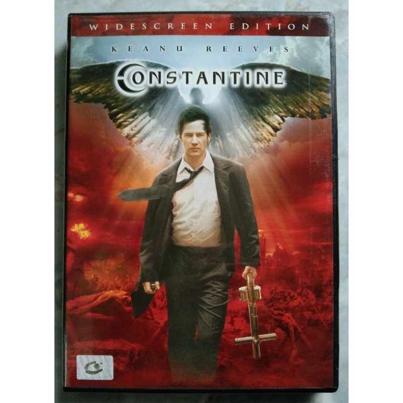 📀 DVD CONSTANTINE (2005) : คนพิฆาตผี และ 📌แผ่นผลิต ZONE 2 ❌ไม่มีไทย