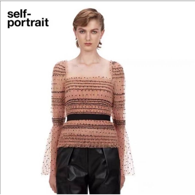 เสื้อ Self portrait💯 uk8,uk12