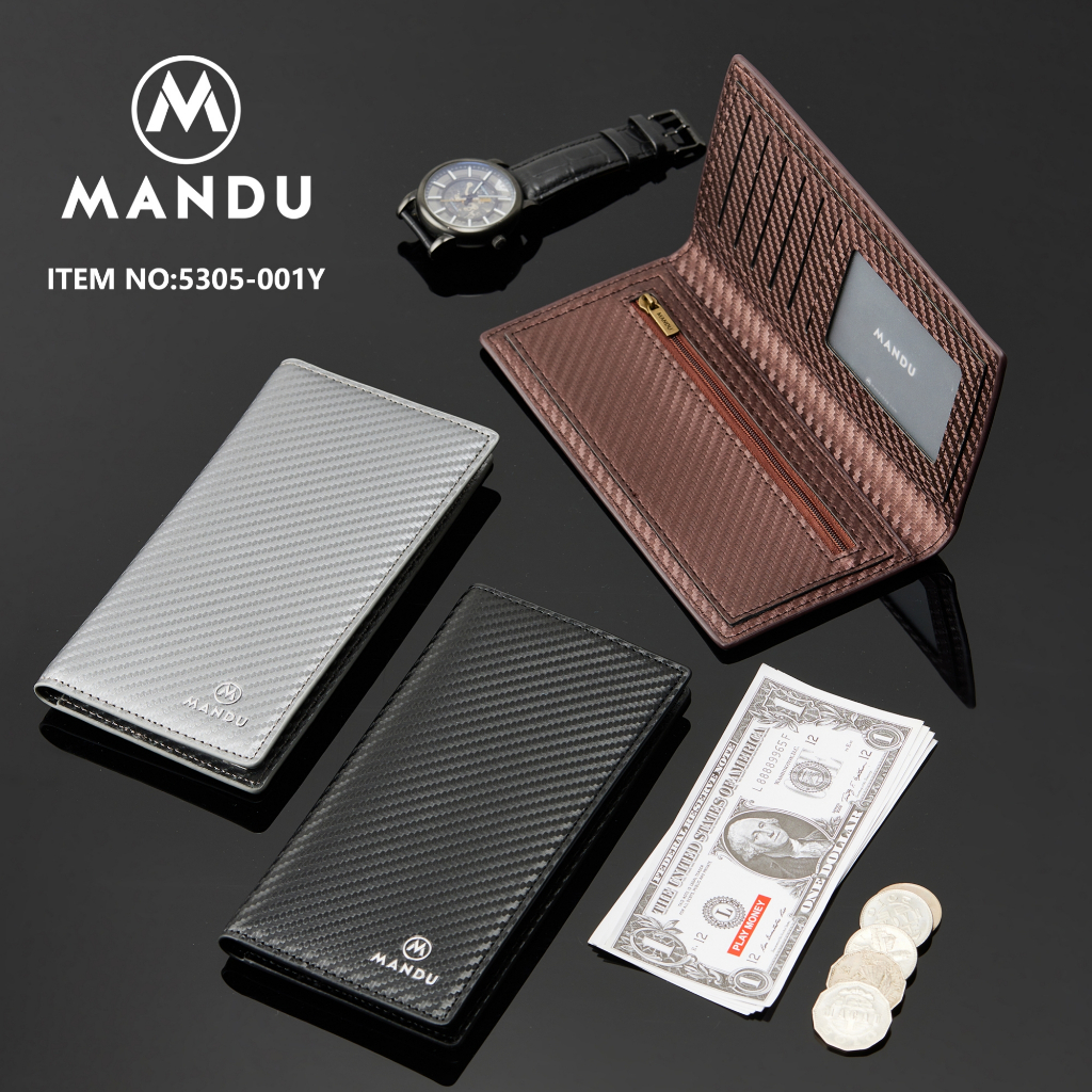 กระเป๋าสตางค์ผู้ชายใบยาว MANDU 5305-001