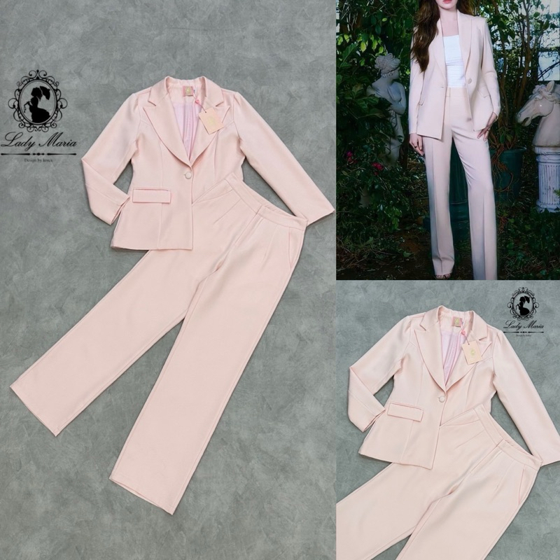 #เซ็ตเสื้อสูทกางเกง
#งานป้าย
#เลดี้มาเรีย
#งานป้ายสาวอวบ
#พร้อมส่ง
