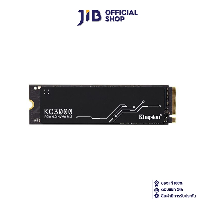 1024 GB SSD (เอสเอสดี) KINGSTON KC3000 - PCIe 4/NVMe M.2 2280 (SKC3000S/1024G)