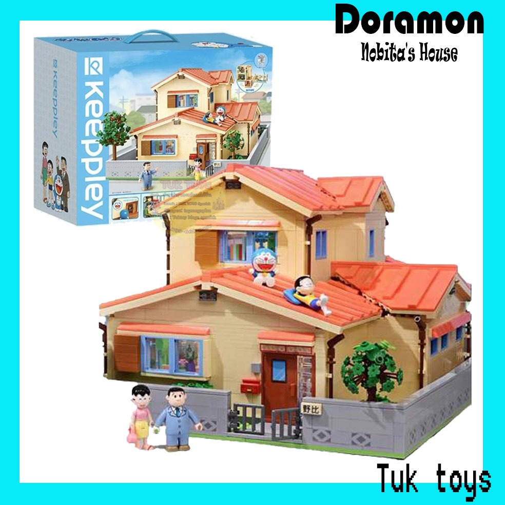 พร้อมส่ง!! ชุดตัวต่อ Keeppley บ้านโนบิตะ Nobita's House Doraemon Nobita โดราเอมอน โดเรม่อน