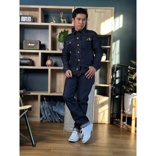 DOK KHUN DENIM JACKET 16ozรุ่น รุ่งอรุณเเขนยาว