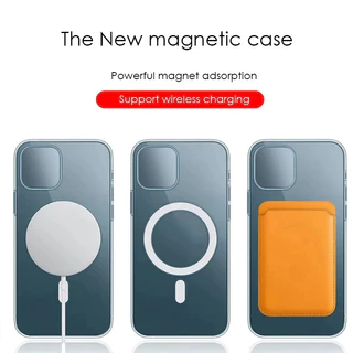 เคสมือถือ เคสแม่เหล็ก Magnetic Case สำหรับ iOS Phone รุ่น12,13,14 Pro,Promax,Plus,Mini เคสใส
