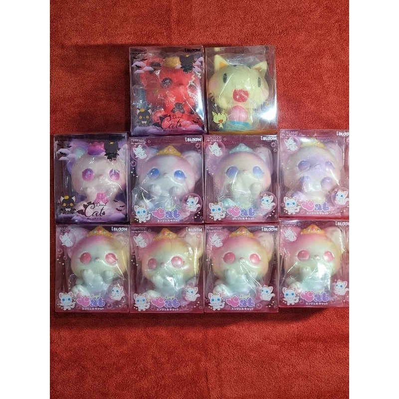 สกุชชี่แมวไอบูม Angel Cat & David Cat Ibloom