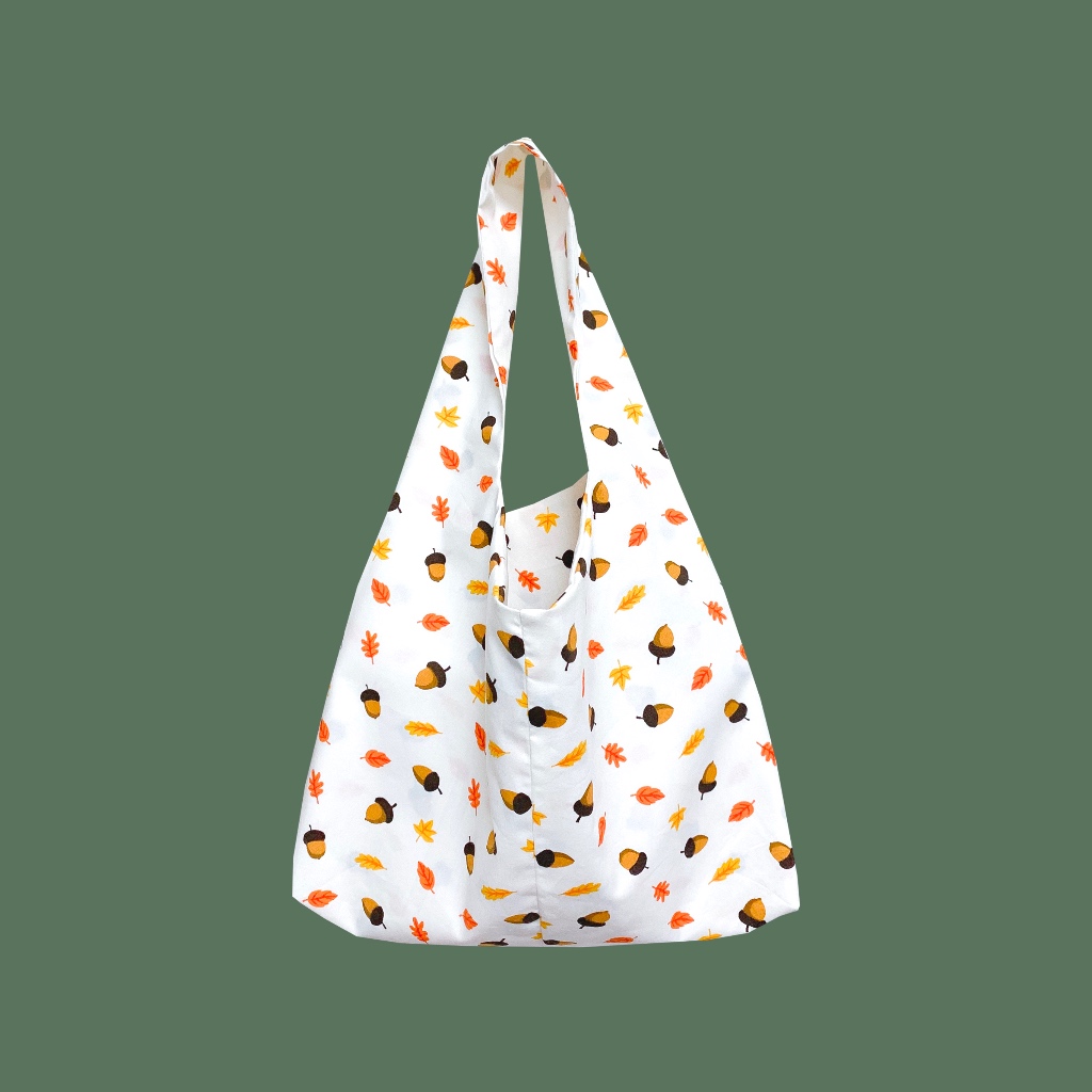 [ ORIGINAL LOGO ] Himawari Baggu Acorn Semi Bag