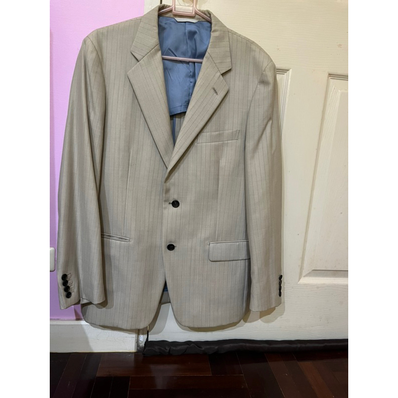 เสื้อสูทผู้ชายยี่ห้อ Jaspal (มือสองมีตำหนิด้านใน)