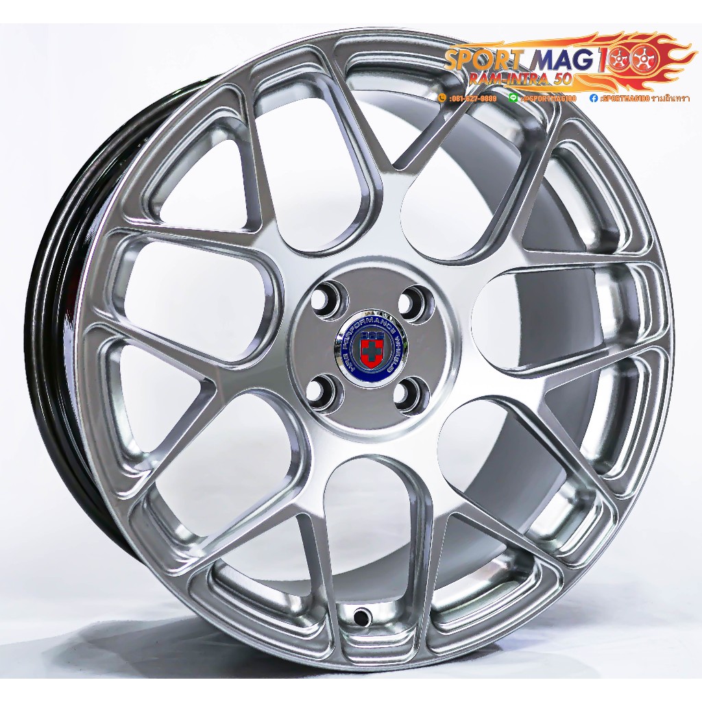 ล้อแม็กใหม่ SSW HRE P40 4รู100 ET35  8.5-17นิ้ว