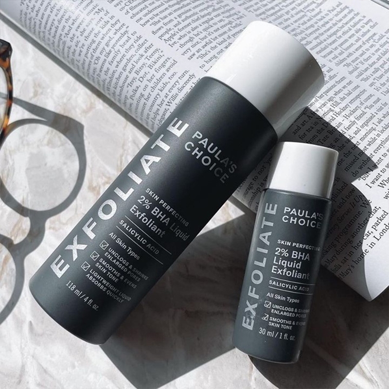 แท้100% Paula’s Choice Skin Perfecting 2% BHA Liquid Exfoliant 118ml เนื้อน้ำ รักษา ลดการเกิดสิว ทุกสภาพผิว