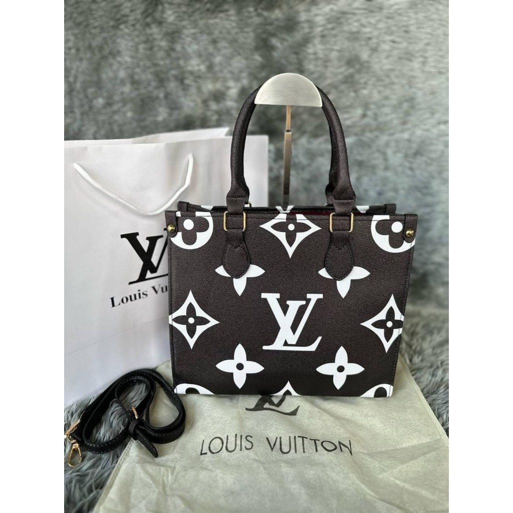 พร้อมส่ง!! หลุยส์วิตตอง ✅ Louis Vuitton ONTHEGO กระเป๋าถือขนาดกลาง LV New Tote Bag Mini Size Ladies 