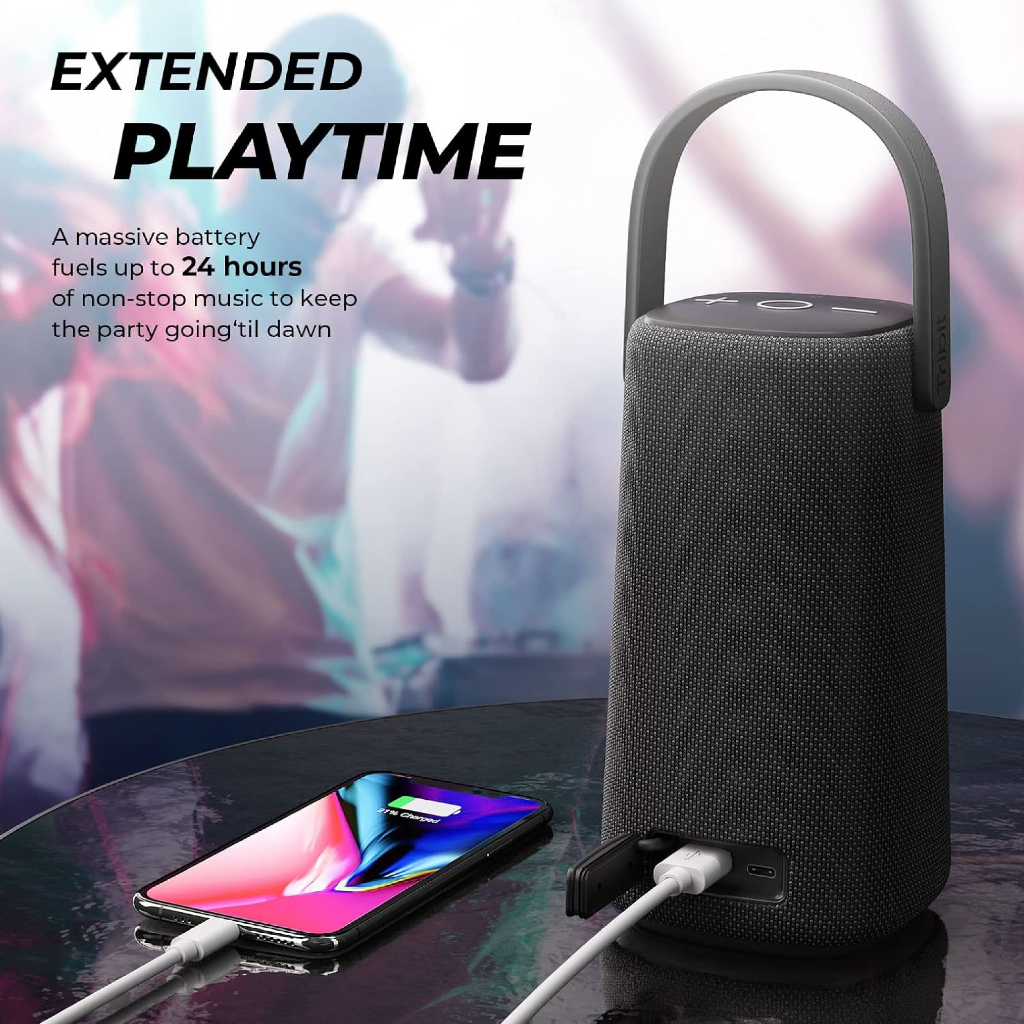 Tribit StormBox Pro Portable Speaker Black ลำโพงบลูทูธ