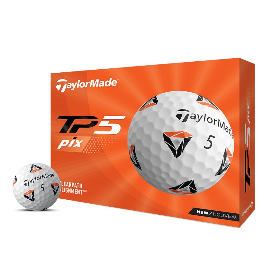 โปรโมชั่นพิเศษ ซื้อ 2 แถม 1 ลูกกอล์ฟ TaylorMade TP5 PIX Golf Balls รหัสสินค้า N76043-NS