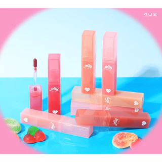 4U2 Jelly Tint ลิปทินท์เนื้อเยลลี่ ฟอร์ยูทู