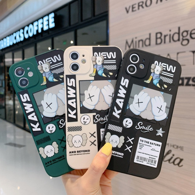 เคสขอบเหลี่ยม เคสซิลิโคนซิลิโคนแบบนิ่ม เคสไอโฟน6/6s/6plus/6splus/7/7plus/8/8plus/SE2020/X/XS/XSMAX/XR/11/11Pro/11ProMax/