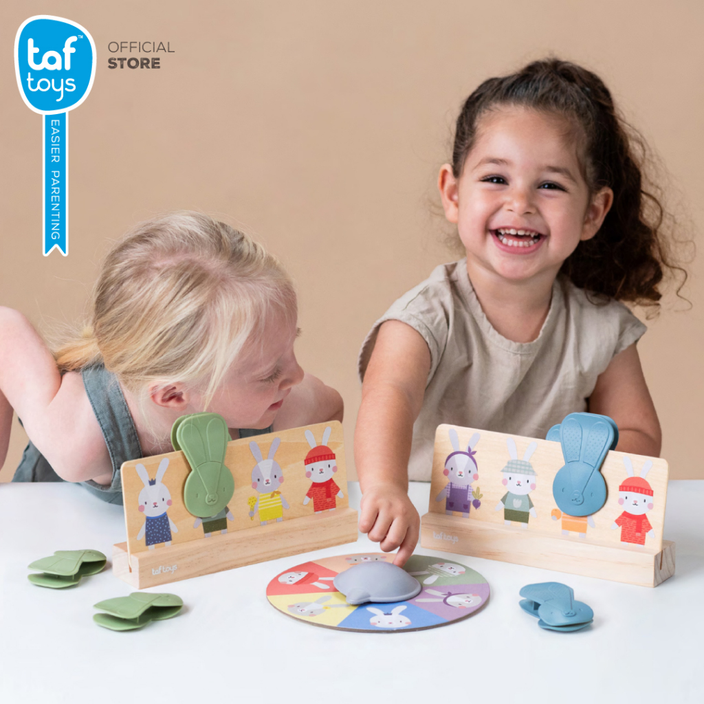 Taf Toys บิงโกอันแรกของลูกน้อย My 1st Bunny Bingo ของเล่นเสริมพัฒนาการ 24 เดือน ขึ้นไป รูปที่ 2