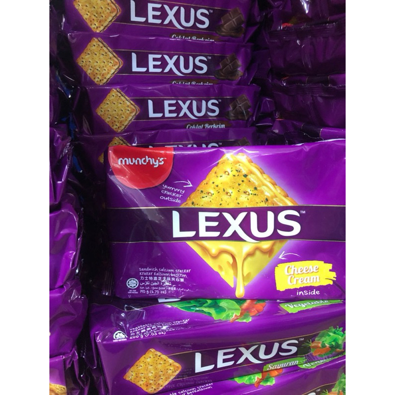 ขนมคุกกี้อบกรอบ(Lexus) รสเนยชีส🧀🧈หอม กรอบ มัน 🤤