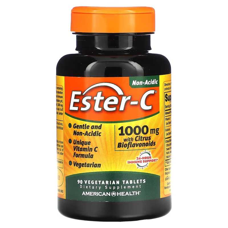 American Health Ester-C With Citrus Bioflavonoids 1000 mg 90 Vegetarian Tablets