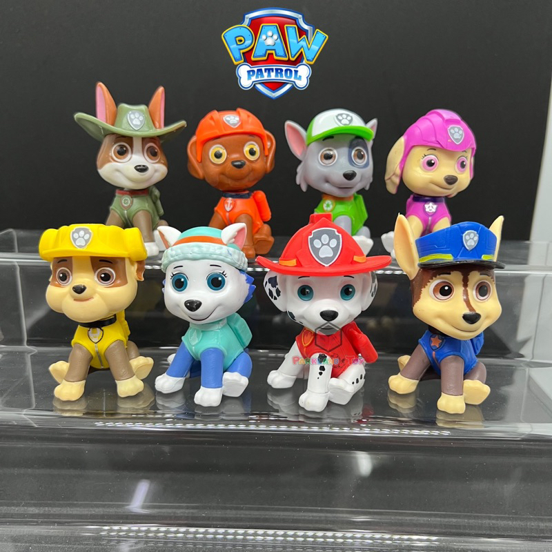 โมเดล หมา paw patrol พาว พาโทรล ขบวนการหมา เจ้าตูบ มี 8ตัว สูง 5-6 เซ็น🔥สินค้าน่ารักพร้อมส่ง🔥