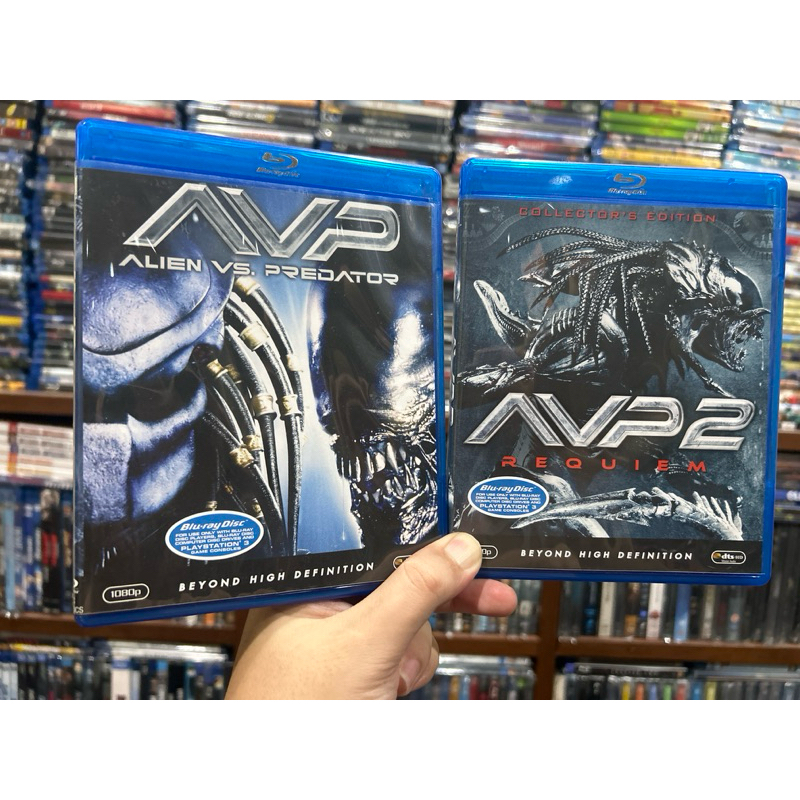 รวม 2 ภาค Alien vs Predator : Blu-ray แท้ มีเสียงไทย บรรยายไทย