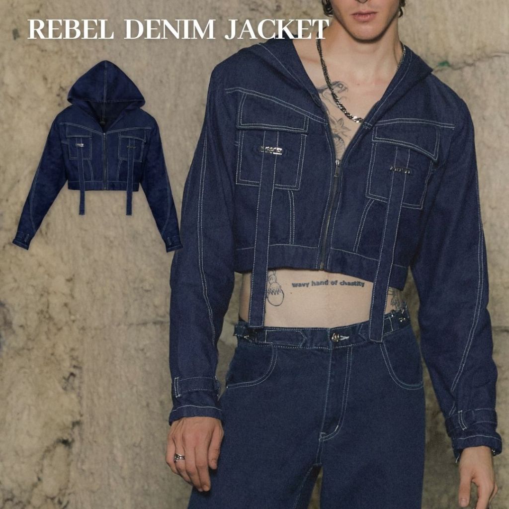 Merge Official - Rebel Denim Jacket (พร้อมส่ง)