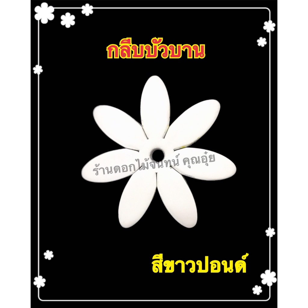 กลีบบัวบาน กลีบดอกบัวบาน มีหลายสี ขนาด 9 ซม.กระดาษหนา 80 แกรม ใช้ทำดอกไม้จันทน์ ดอกบัว ขึ้นดอกสวย By ดอกไม้จันทน์คุณอุ๋ย
