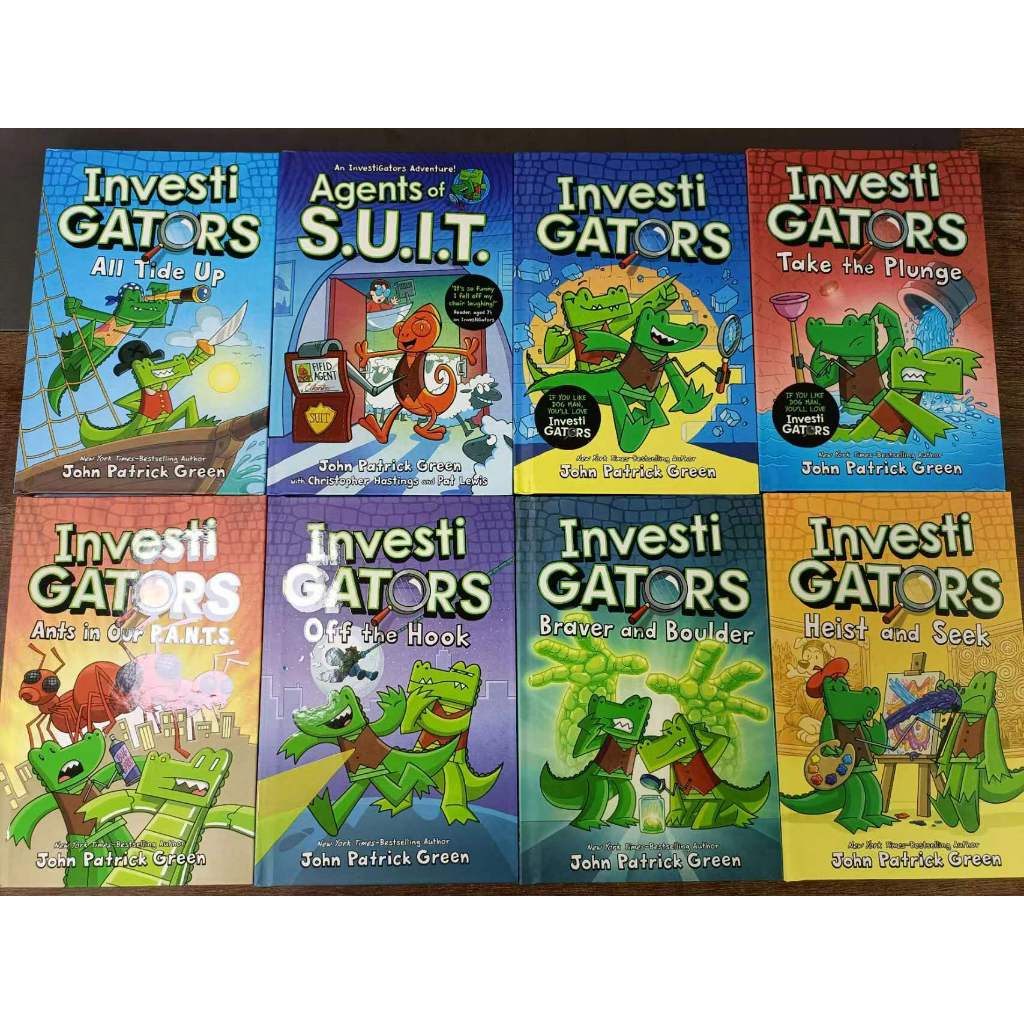 พร้อมส่ง🐊 หนังสือ investigator boxset  1-8 เล่ม 🐊 แนวตลก สนุกมากค่ะ