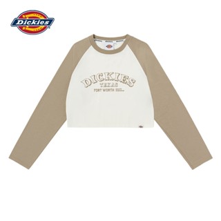 DICKIES WOMEN'S TEE LS เสื้อยืดแขนยาว ผู้หญิง เสื้อกันหนาว