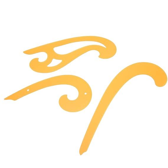 Kearing French Curve 1301Sไม้บรรทัดแนวโค้งงานตัดเย็บ (ชุด 3ชิ้น) - รูปที่ 5