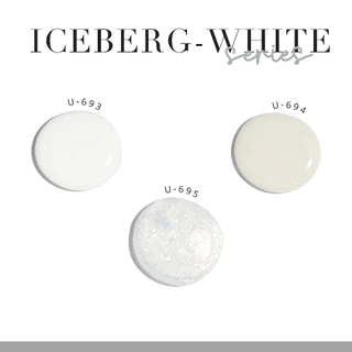สีทาเล็บกึ่งเจล U-DELI 16ml (ไม่อบ) Vegan Nail Polish White Tone ขาวมุก ขาวผู้ดี สีสวยเงางาม Group