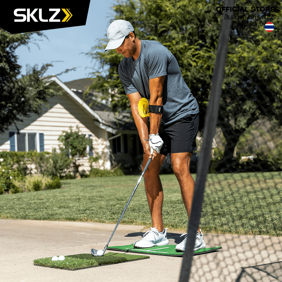 SKLZ - Shallow Shot วงล้อ ปรับวงสวิงกอล์ฟ แก้อาการปีกไก่ พัฒนาวงสวิง ตีลูกให้ตรง — صورة 4
