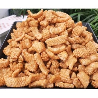 ขนมข้าวเกรียบปลาหมึก น้ำหนัก 2 กิโลกรัม