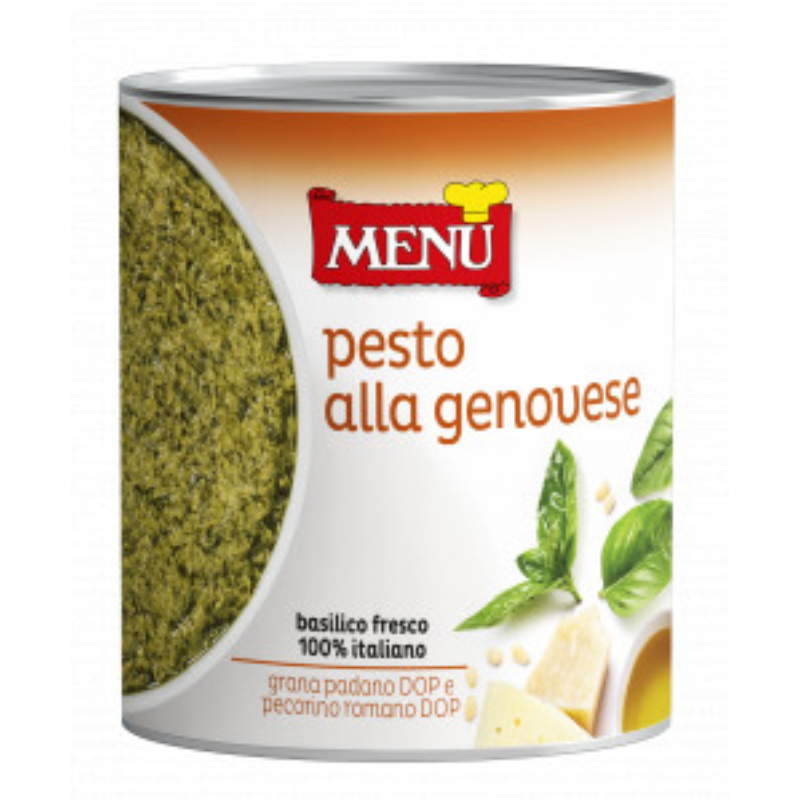 เมนู ซอสเพสโต้เข้มข้น 780 กรัม - Pesto Alla Genovese 780g Menu brand