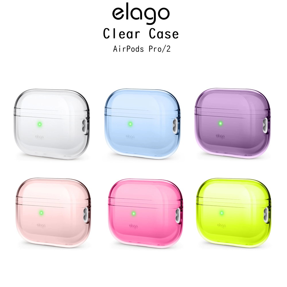Elago Clear Case เคสใสกันกระแทกเกรดพรีเมี่ยมจากอเมริกา เคสสำหรับ AirPods Pro2 (ของแท้100%)