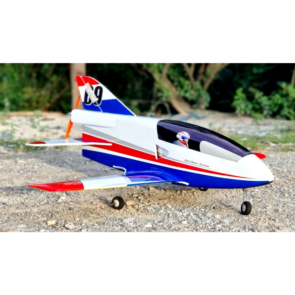 เครื่องบินโฟม BD-5 ปีก1เมตร (ไม่รวม แบต รีซีฟ รีโมท เครื่องชาร์จ) เครื่องบินบังคับ RC