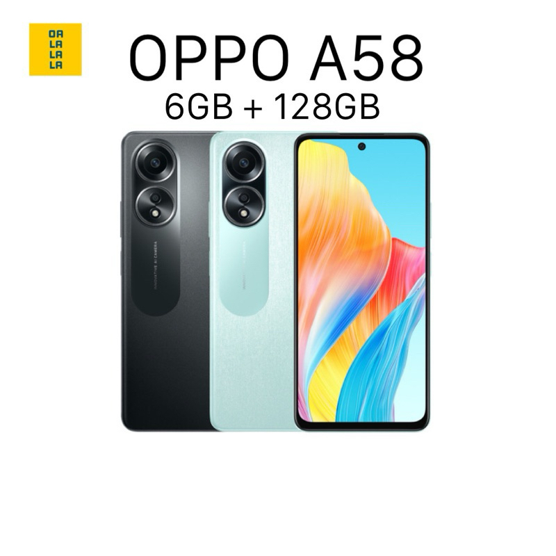 OPPO A58 [6+128g] เครื่องศูนย์แท้ รับประกัน1ปี