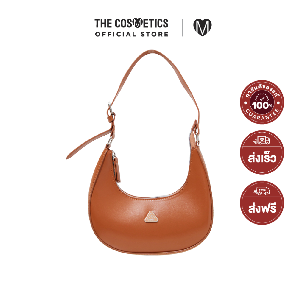 3CE Stylenanda Shoulder Bag # Brown กระเป๋าหนังเทียม