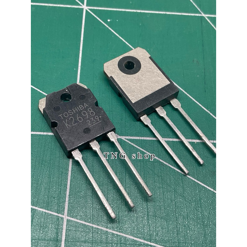 K 2698  มอสเฟต 15A 500V.  ชนิดNPN  TO247. แท้ ของใหม่ สินค้าพร้อมส่ง