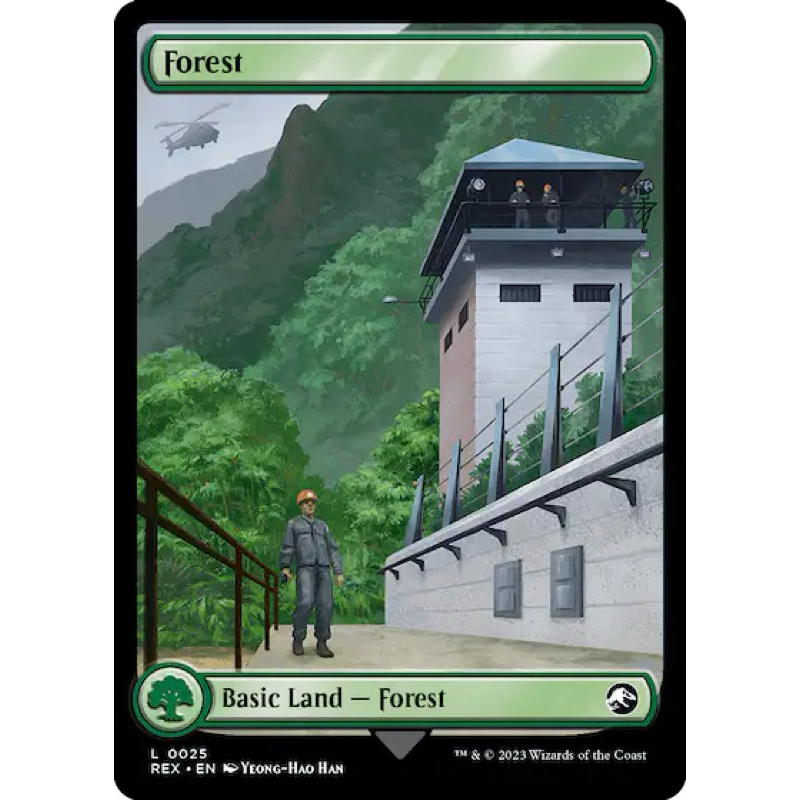 MTG (REX) Forest (Universes Beyond: Jurassic World Collection) (C)
