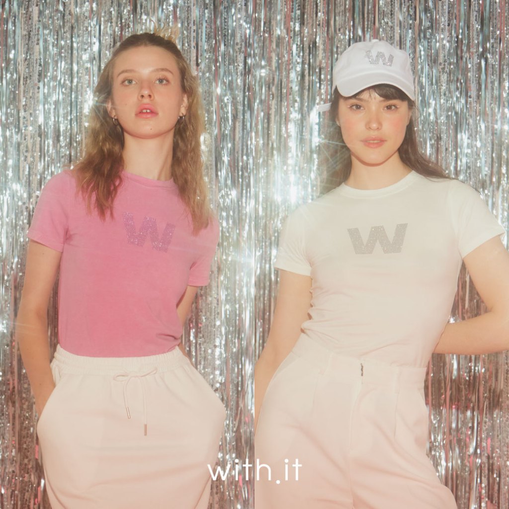 ลด 75.- พิมพ์ WTSD12 with.it.store- TSW4110 เสื้อยืดเบบี้ทีเพชรดับบลิว