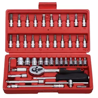 EURO KING TOOLS ชุดบล็อก 40 ชิ้น+ประแจ YETI+แหวน YETI(7pc) +ชุดบล็อก 46ชิ้น ใช้งานหนัก ได้ 4 อย่างมาตรฐาน ISO 9001