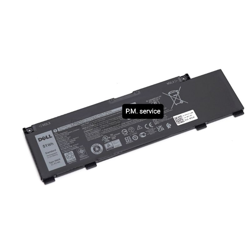 แบตเตอรี่โน๊ตบุ๊คแท้ BATTERY DELL (TYPE 266J9) G3 15 3590