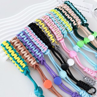 สายเชือก สายคล้องมือ สายถัก สีพาสเทล