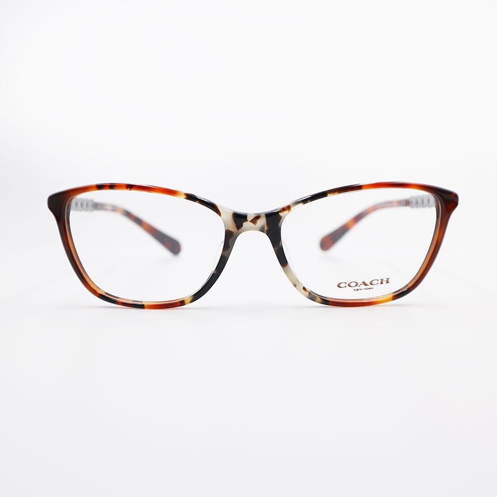 แว่นตา COACH 5519 (Amber Grey Multi Tort)